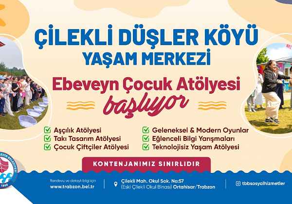 BÜYÜKŞEHİR’DEN, ‘EBEVEYN ÇOCUK ATÖLYESİ’ ETKİNLİĞİ