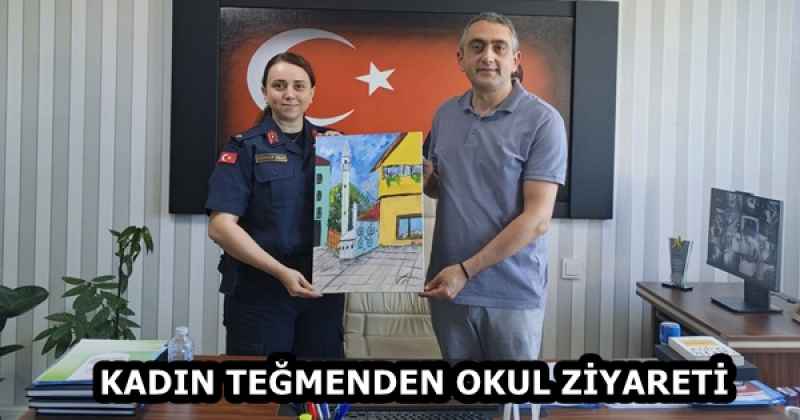 KADIN TEĞMENDEN OKUL ZİYARETİ