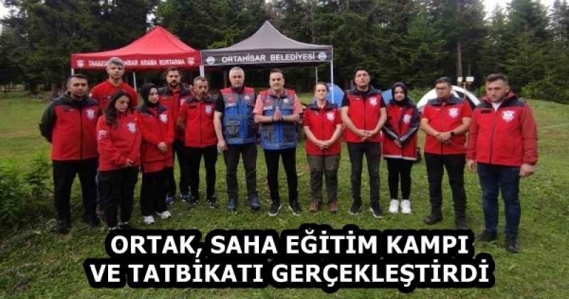 ORTAK, SAHA EĞİTİM KAMPI VE TATBİKATI GERÇEKLEŞTİRDİ