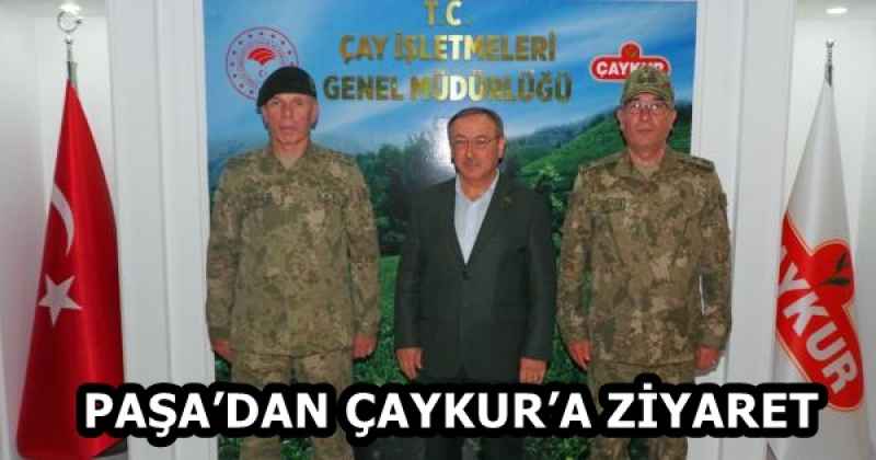 PAŞA’DAN ÇAYKUR’A ZİYARET