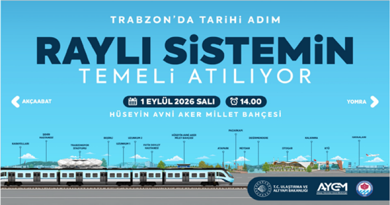 HAFİF RAYLI SİSTEM TEMEL ATMA TÖRENİ