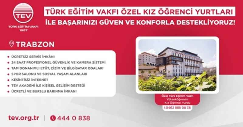 TÜRK EĞİTİM VAKFI’NIN ANKARA’DAKİ YURTLARINDA KAYIT DÖNEMİ BAŞLADI
