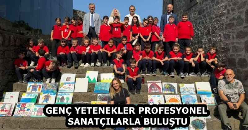 GENÇ YETENEKLER PROFESYONEL SANATÇILARLA BULUŞTU