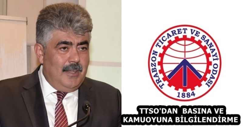  TTSO'DA  BASINA VE KAMUOYUNA BİLGİLENDİRME