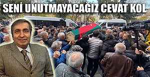 Gazeteci Cevat Kol, son yolculuğuna...