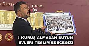 1 KURUŞ ALMADAN BÜTÜN EVLERİ TESLİM EDECEĞİZ!