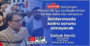 CHP'li Deniz ÇAYKUR’un Kadro Sorunu Hakkında Konuştu: "Bu sorunu ortadan kaldırmak bizim iktidarımıza nasip olacaktır"