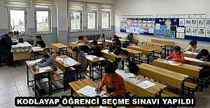 KODLAYAP ÖĞRENCİ SEÇME SINAVI YAPILDI 