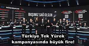 Türkiye Tek Yürek kampanyasında büyük fire! 