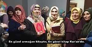 En güzel armağan kitaptır, En güzel kitap Kur'an'dır.