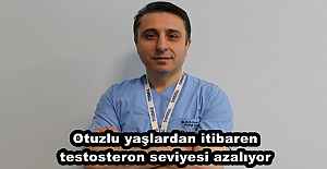 Otuzlu yaşlardan itibaren testosteron seviyesi azalıyor