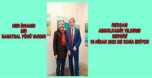Ressam Abdulkadir Yıldırım İl Kültür Müdürlüğünde 28nci kişisel  Resim Sergisini açtı.