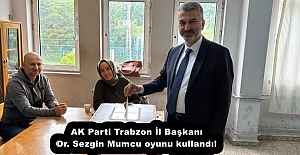 AK Parti Trabzon İl Başkanı Dr....