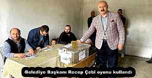 Belediye Başkanı Recep Çebi oyunu...