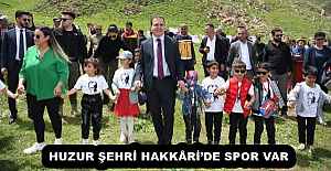 HUZUR ŞEHRİ HAKKÂRİ’DE SPOR VAR