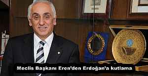 Meclis Başkanı Erenden Erdoğana...