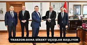 TRABZON-DOHA DİREKT UÇUŞLAR BAŞLIYOR  