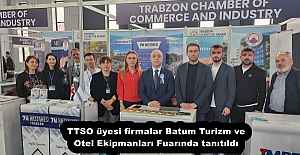 TTSO üyesi firmalar Batum Turizm ve Otel Ekipmanları Fuarında tanıtıldı