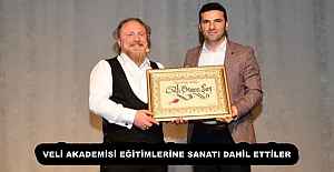 VELİ AKADEMİSİ EĞİTİMLERİNE SANATI DAHİL ETTİLER