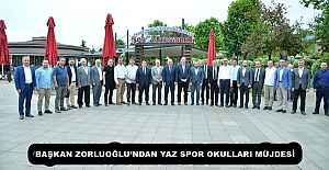 BAŞKAN ZORLUOĞLUNDAN YAZ SPOR...
