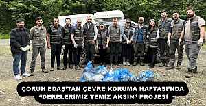 ÇORUH EDAŞTAN ÇEVRE KORUMA HAFTASINDA...