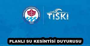 PLANLI SU KESİNTİSİ DUYURUSU