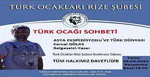 SEYYAH CEMAL GÜLAS TÜRK OCAKLARINDA SOHBETTE BULUNACAK