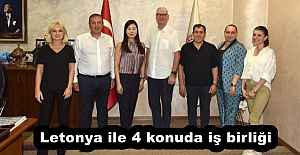 Letonya ile 4 konuda iş birliği