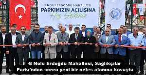 3 Nolu Erdoğdu Mahallesi, Sağlıkçılar Parkı’ndan sonra yeni bir nefes alanına kavuştu