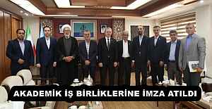 AKADEMİK İŞ BİRLİKLERİNE İMZA...
