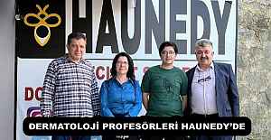 DERMATOLOJİ PROFESÖRLERİ HAUNEDY’DE