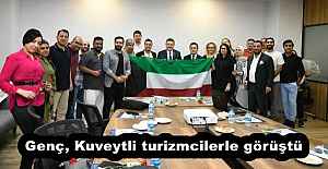Genç, Kuveytli turizmcilerle görüştü