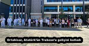 Ortahisar, Atatürk’ün Trabzon’a gelişini kutladı