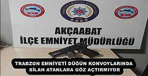 TRABZON EMNİYETİ DÜĞÜN KONVOYLARINDA...