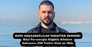 Trabzonspor ROTA AKÇAABATLILAR TARAFTAR DERNEĞİ Bilal Pervanoğlu Söğütlü Atletizm Sahasının 250 Teslim Sözü ne Oldu