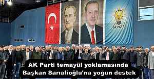 AK Parti temayül yoklamasında Başkan Sarıalioğlu'na yoğun destek