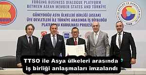TTSO ile Asya ülkeleri arasında iş birliği anlaşmaları imzalandı