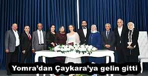 Yomra’dan Çaykara’ya gelin gitti