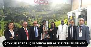 ÇAYKUR PAZAR İÇİN DÜNYA HELAL ZİRVESİ FUARINDA