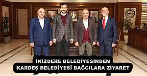 İKİZDERE BELEDİYESİNDEN KARDEŞ BELEDİYESİ BAĞCILARA ZİYARET
