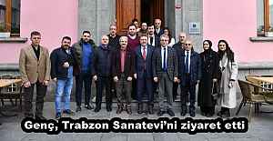 Genç, Trabzon Sanatevini ziyaret...