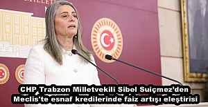 CHP Trabzon Milletvekili Sibel Suiçmezden...
