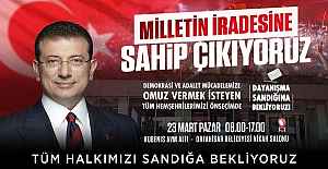 CHP ÖN SEÇİM İMAMOĞLU 23.03.2025