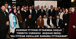CUMHUR İTTİFAKI İFTARINDA GÜÇLÜ...