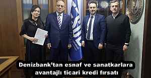 Denizbank’tan esnaf ve sanatkarlara avantajlı ticari kredi fırsatı