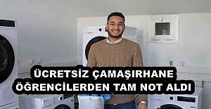 ÜCRETSİZ ÇAMAŞIRHANE ÖĞRENCİLERDEN TAM NOT ALDI