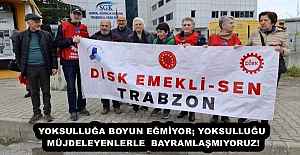 YOKSULLUĞA BOYUN EĞMİYOR; YOKSULLUĞU MÜJDELEYENLERLE  BAYRAMLAŞMIYORUZ!