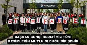 BAŞKAN GENÇ: HEDEFİMİZ TÜM KESİMLERİN MUTLU OLDUĞU BİR ŞEHİR