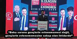 “Beka sorunu gençlerin evlenememesi değil, gençlerin evlenememesine sebep olan iktidardır”