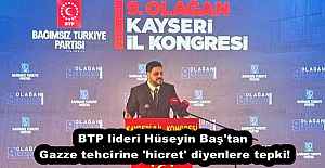 BTP lideri Hüseyin Baş'tan Gazze tehcirine 'hicret' diyenlere tepki!